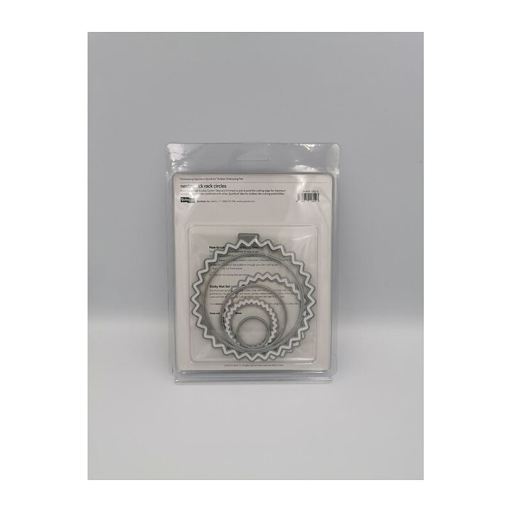 Quickutz Cookie Cutter Dies - Nesting Rick Rack Circles CC-SHAPE-092-6