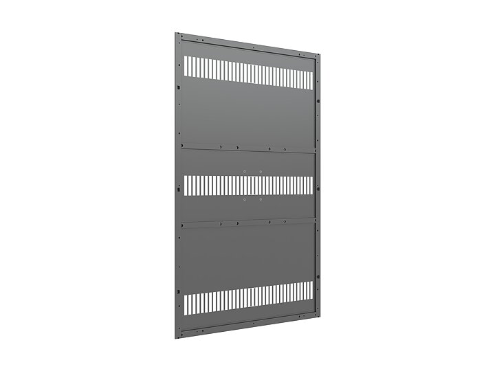M Pro Series Enclosure 65" Back Plate Medium Black