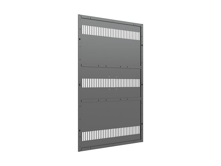 M Pro Series Enclosure 65" Back Plate Medium Black