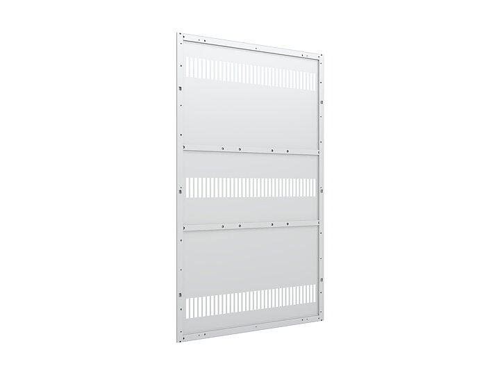 M Pro Series Enclosure 65" Back Plate Medium White