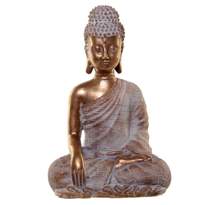 Staty Buddha Upplysning,  21 cm - 3