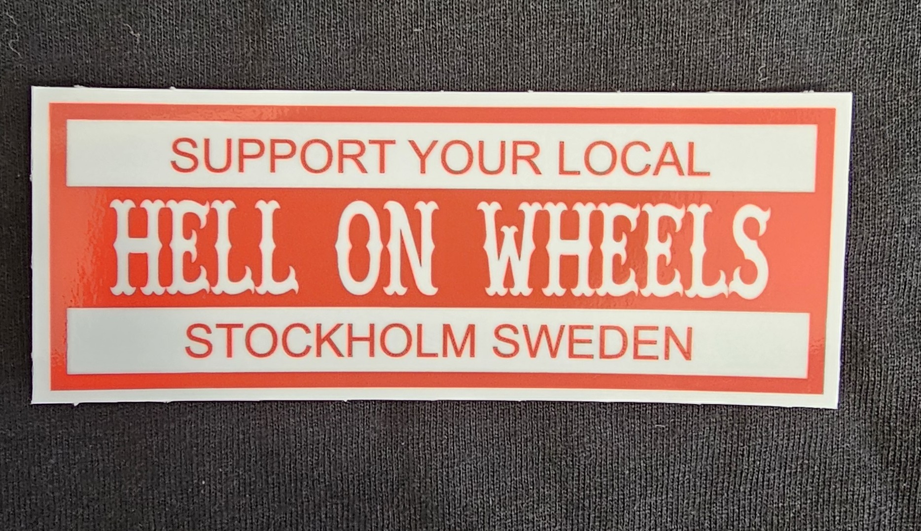 Sticker Hell On Wheels