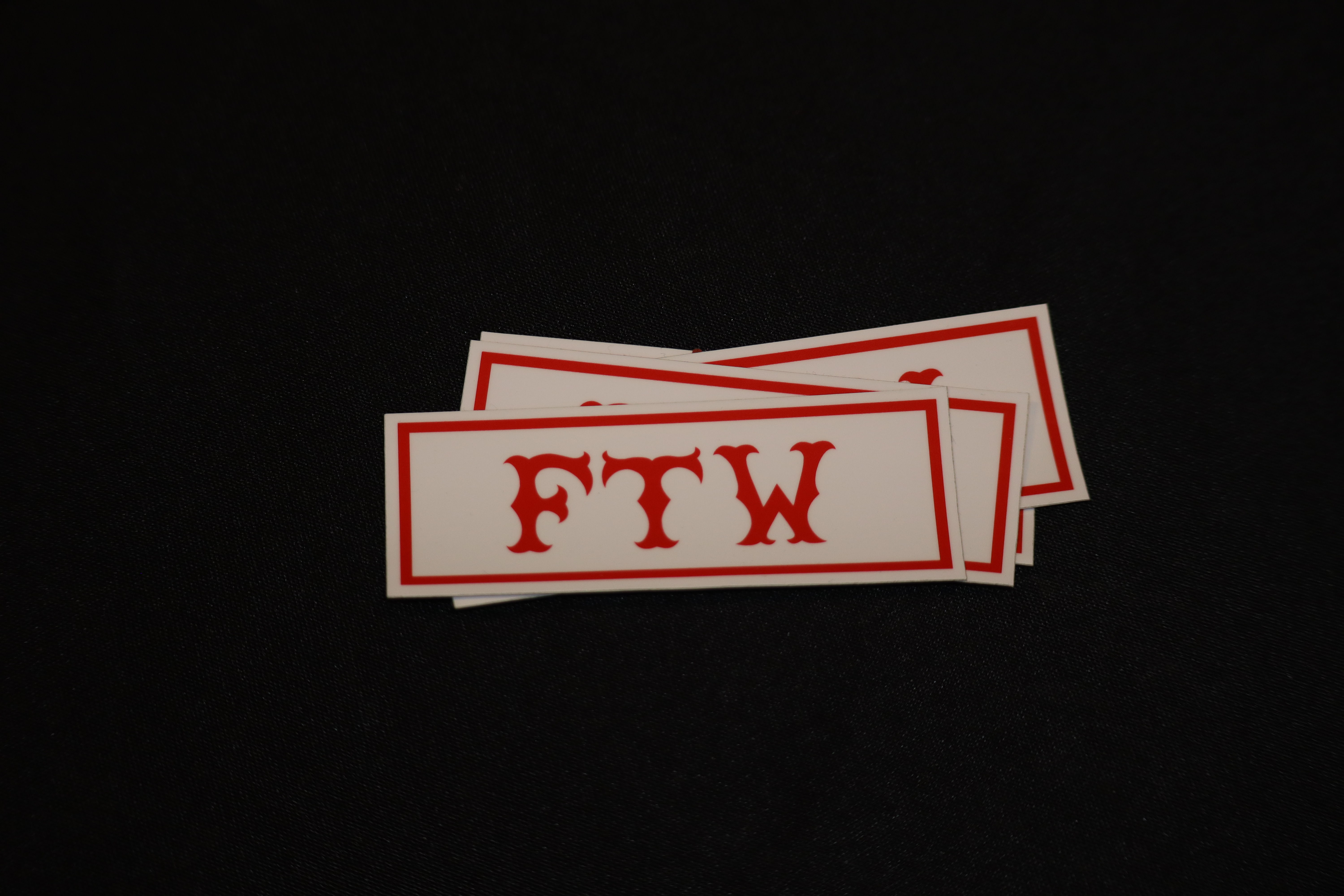 Sticker FTW