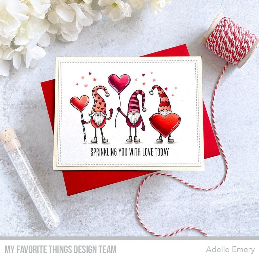 MY FAVORITE THINGS -Love You Gnome Matter What STAMP & DIE SET - 4