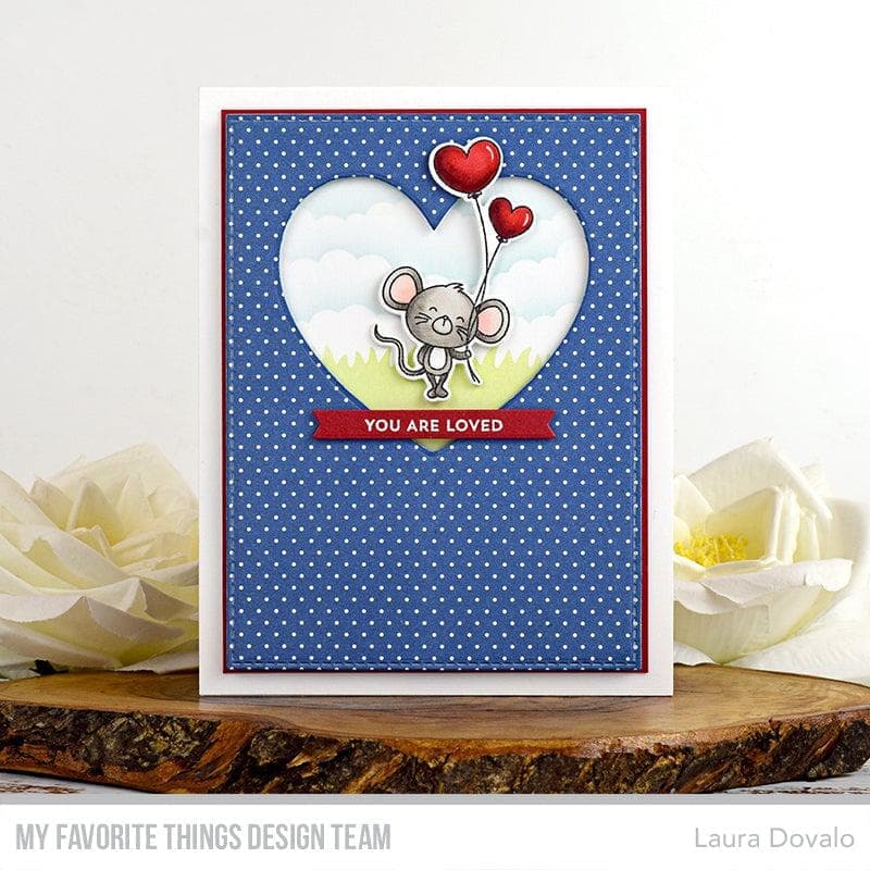 MY FAVORITE THINGS -Odd Couple STAMP & DIE SET - 5