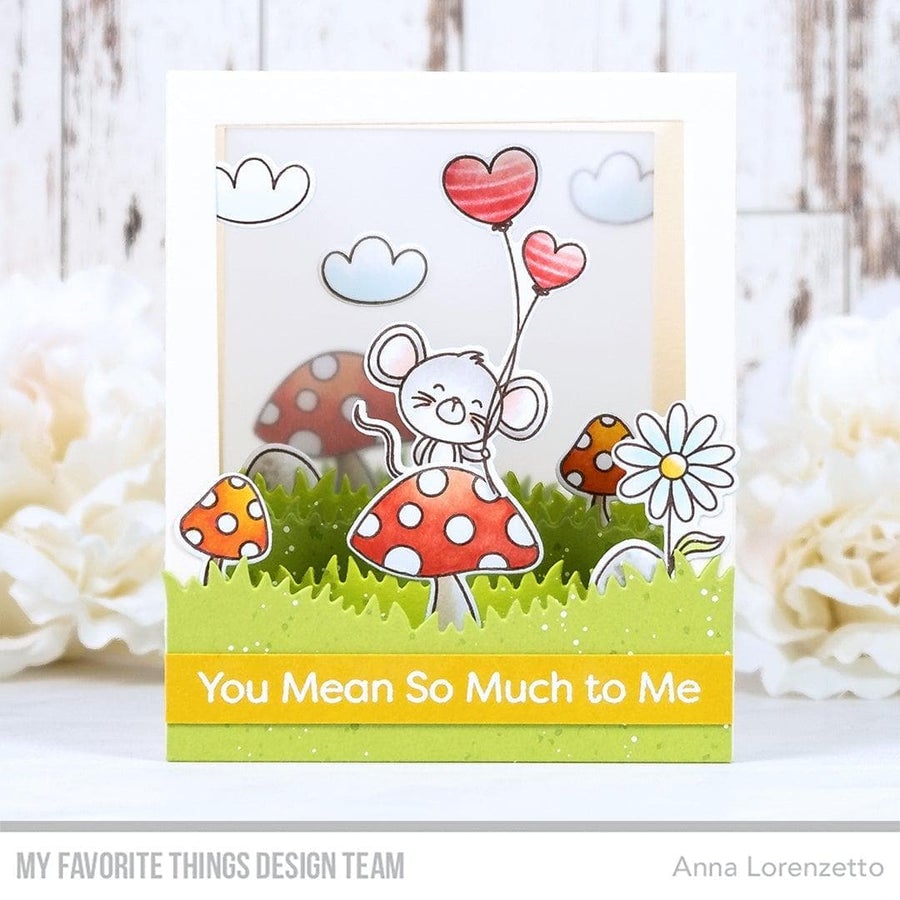 MY FAVORITE THINGS -Odd Couple STAMP & DIE SET - 8