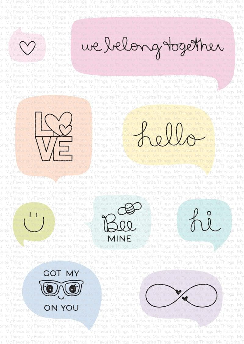 MY FAVORITE THINGS -MSTN Say Anything Stencil - 7