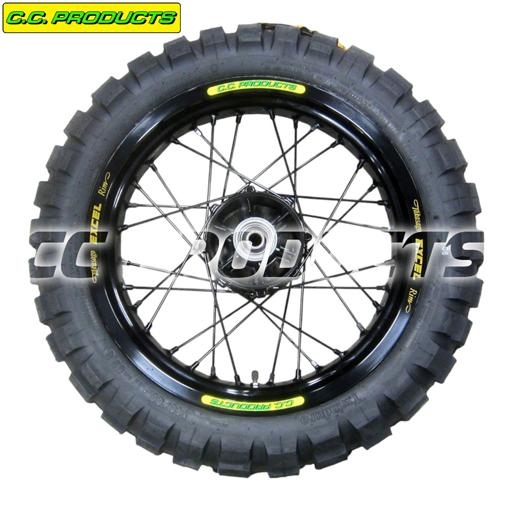 Spoke Set Honda NX 500 Dominator 17x2,50 88-99 Rear Wheel - 2