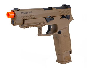 Rückstoßfähige Trainingspistole - SIG M17  - Green Gas - Rotlaser
