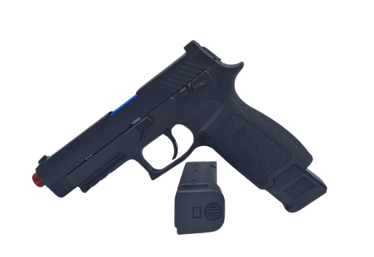 Rückstoßfähige Trainingspistole - SIG M17  - Green Gas - Infratotlaser - 2
