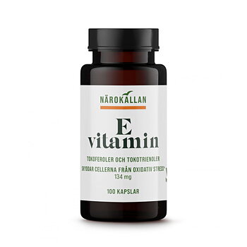 E-vitamin 200 IE 100 kap Närokällan