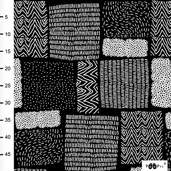 JACQUARD  SARKA - BLACK
