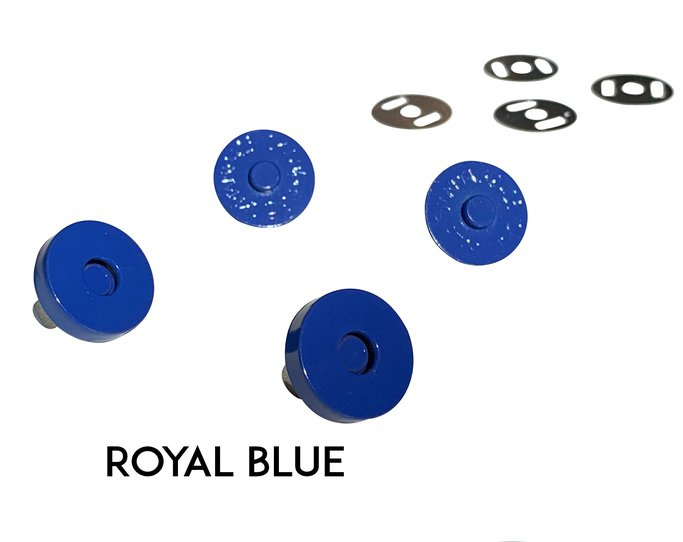 Magnetic Snaps - Magnetlås 2 pack - Kungsblå