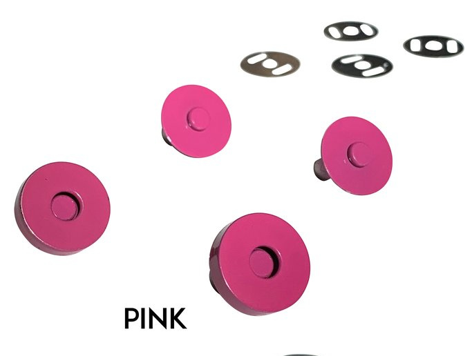 Magnetic Snaps - Magnetlås 2 pack - Cerise