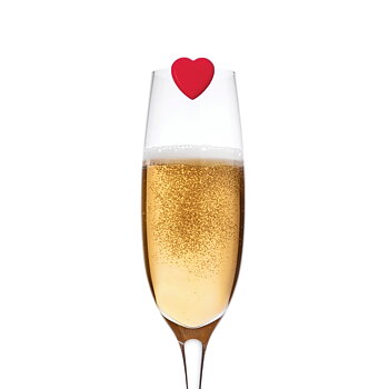 Drink markers, Love is in the glass - set med 6 st.