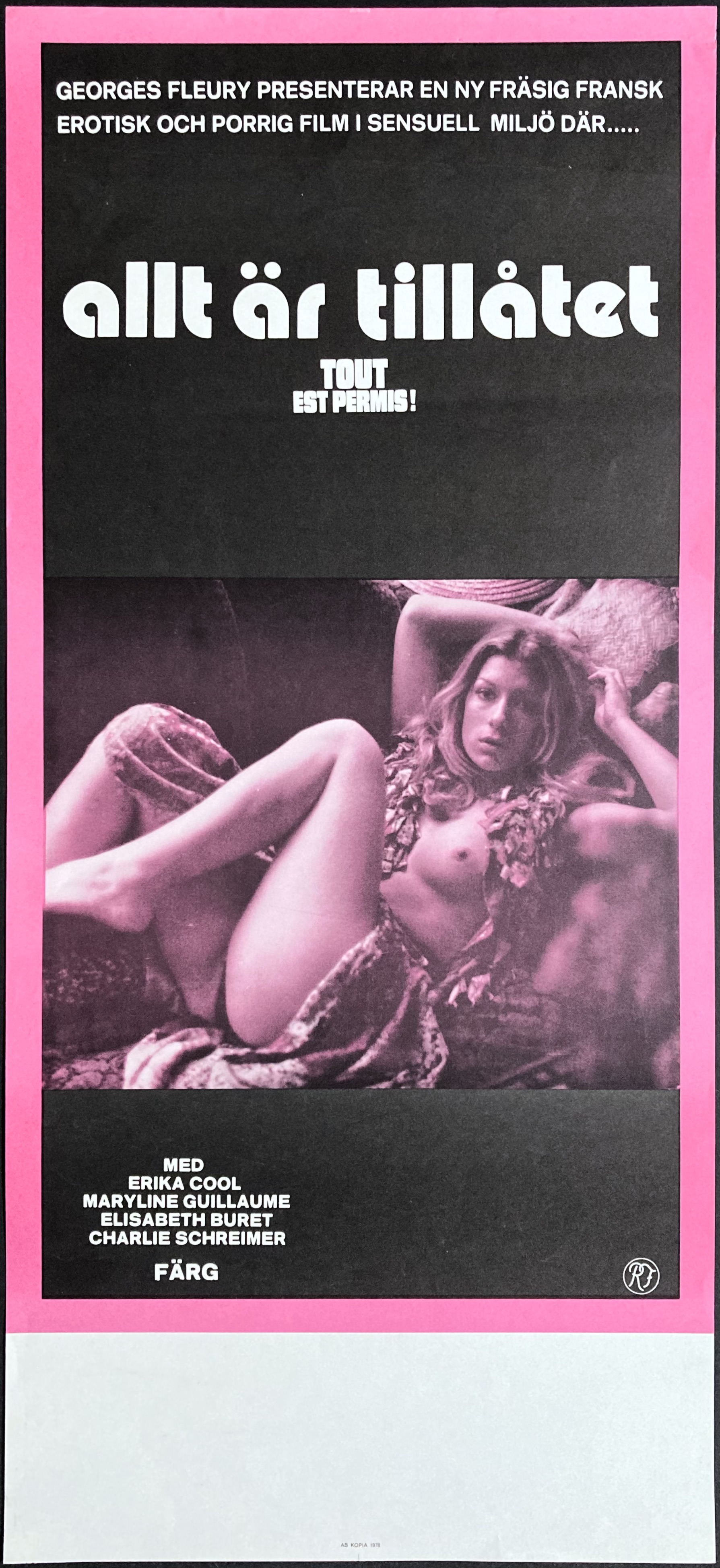 ALLT ÄR TILLÅTET (1976)