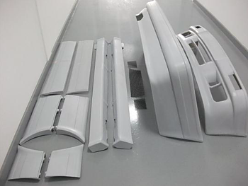 BMW E30 sedan/kombi - Komplett M-Tech 2 Glasfiber Paket