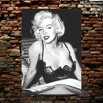 Marilyn Monroe - Kylskåpsmagnet Plåt - M1