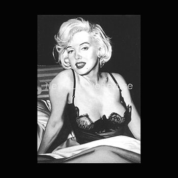Marilyn Monroe - Kylskåpsmagnet Plåt - M1
