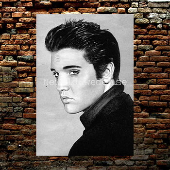 Elvis Presley -Kylskåpsmagnet Plåt - M1
