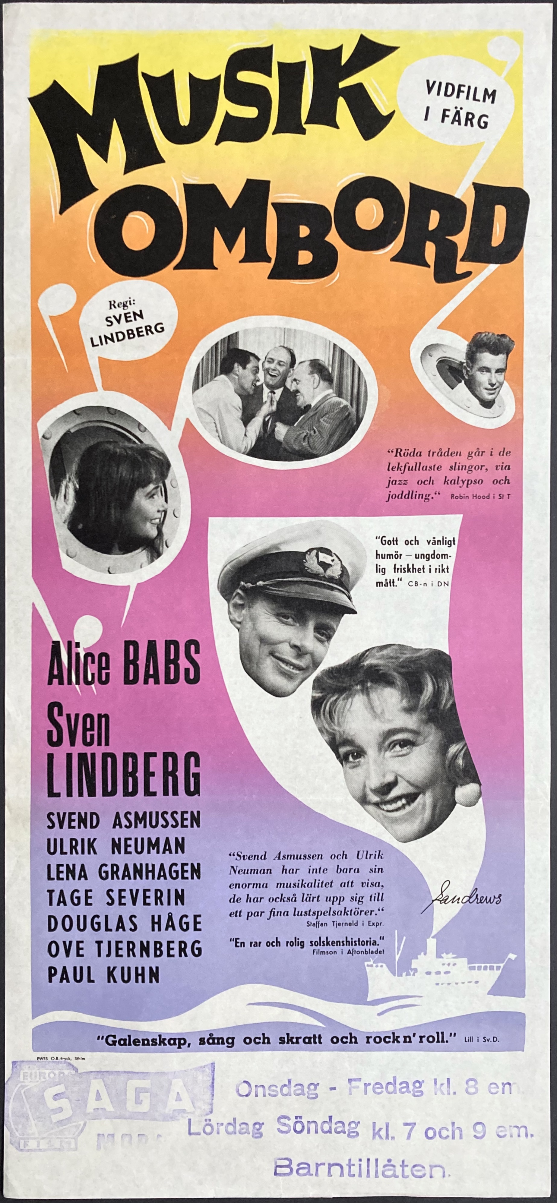 MUSIK OMBORD (1958)
