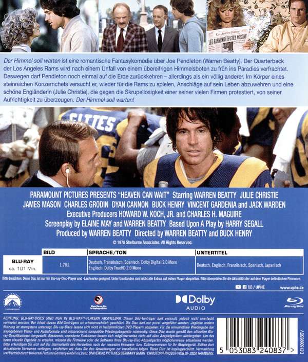 Heaven Can Wait (ej svensk text) (Blu-ray) - 2