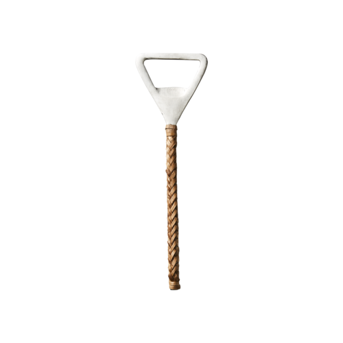 Flasköppnare stål/bambu