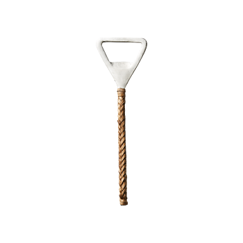 Flasköppnare stål/bambu