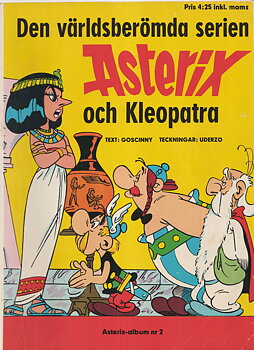 Asterix nr 2 Asterix och Kleopatra, begagnad