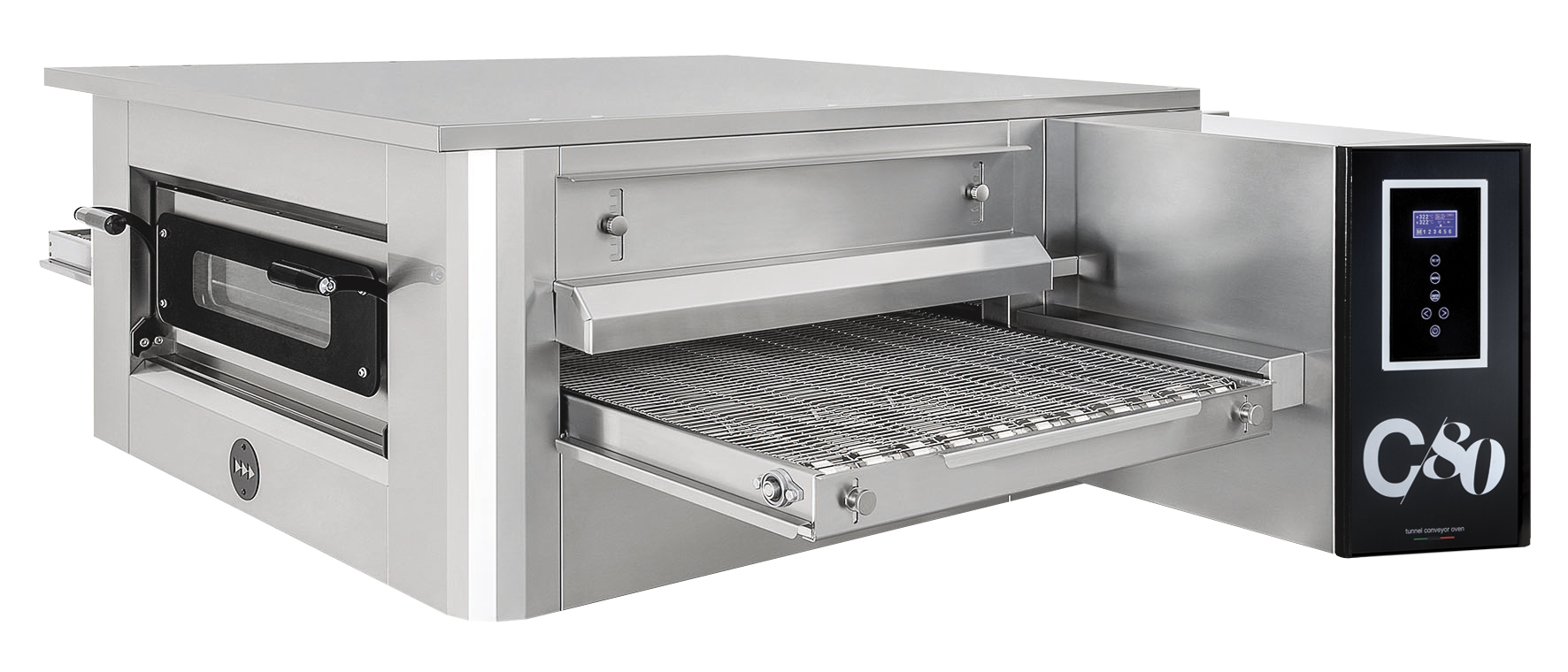 Electric ventilated tunnel oven C80