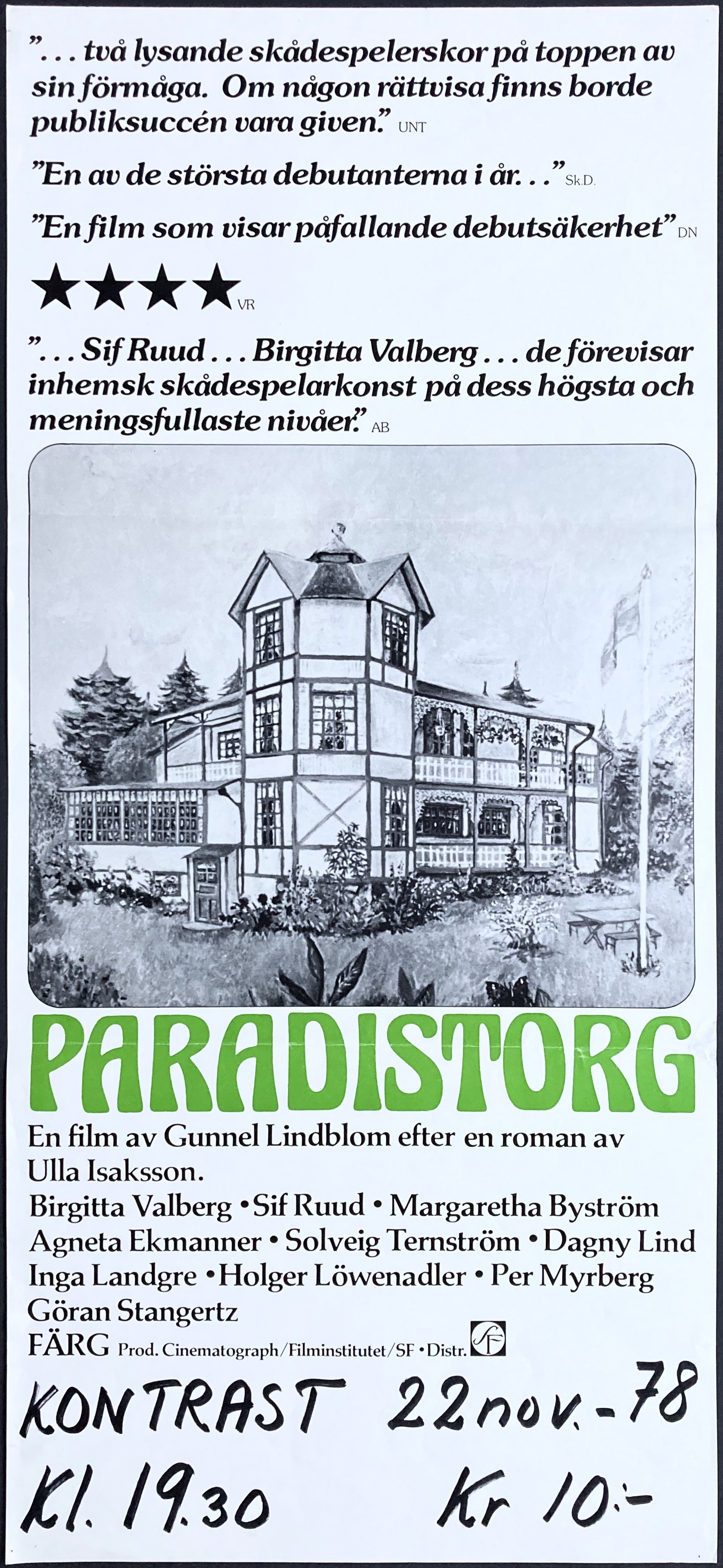 PARADISTORG (1977)