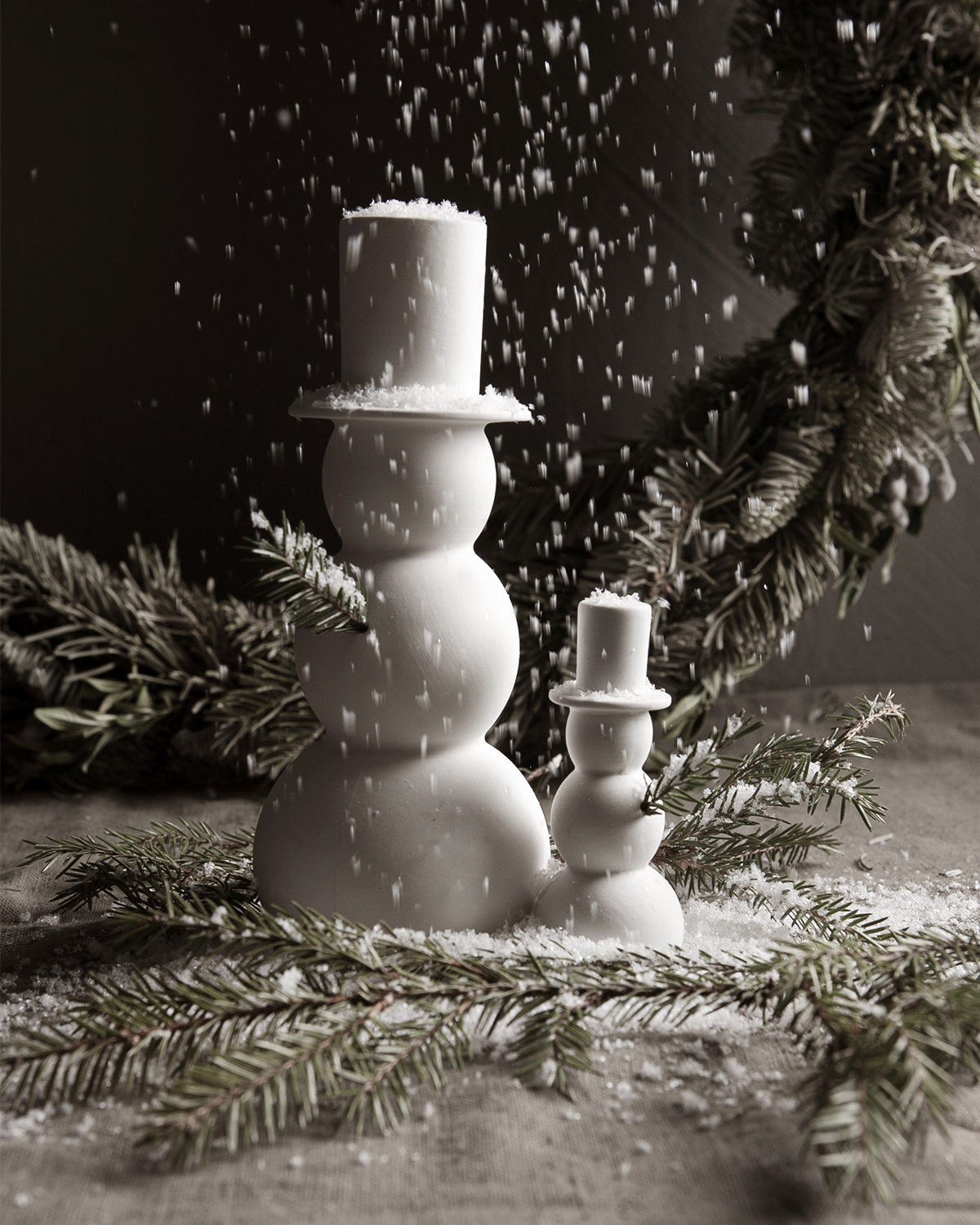Folke - Decoration - Snowman 20x8 cm - 5