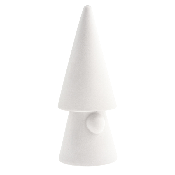 Evert - Tomte - White - Ceramic - 15 cm - 11