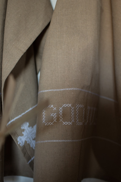 Cross Beige recycled kitchen towel - Merry Christmas - 50x70 cm - 4