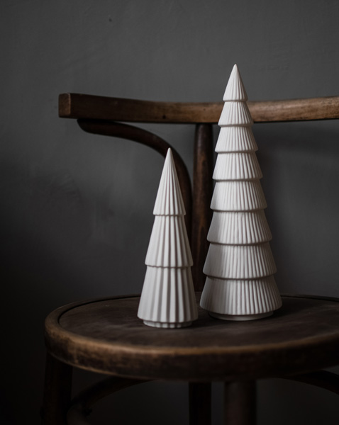 Gransund - Large white ceramic tree - 30 cm - 6