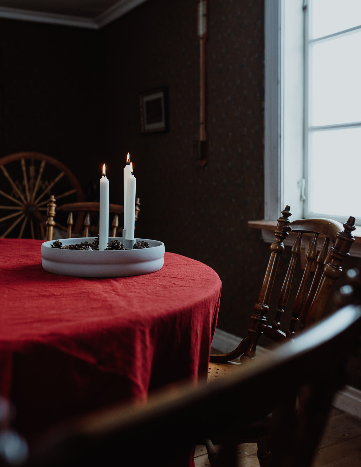 Bolmen Ljusgrå Ljusstake - Adventsljusstake - 2