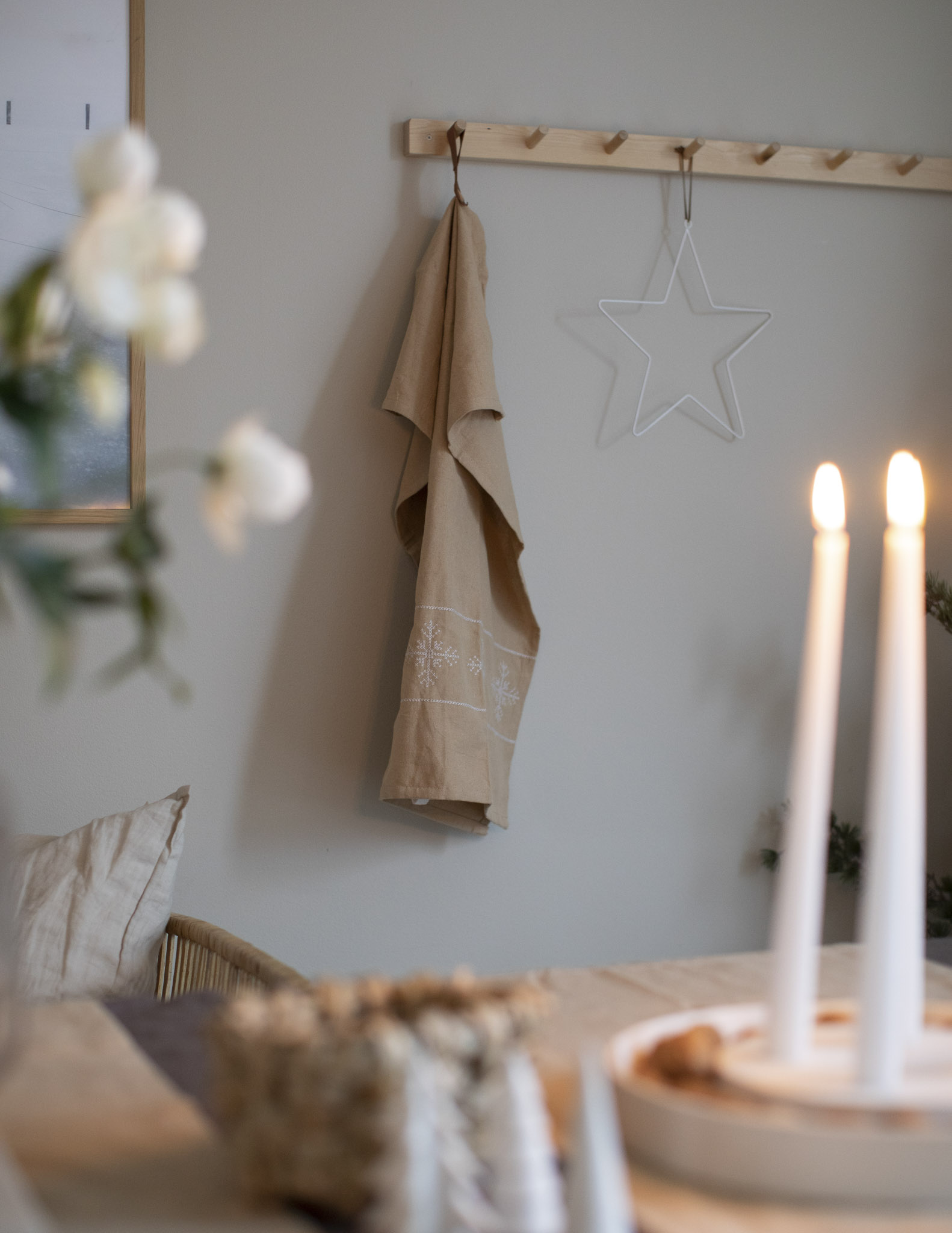 Flinga Beige recycled kitchen towel - 50x70 cm - 2