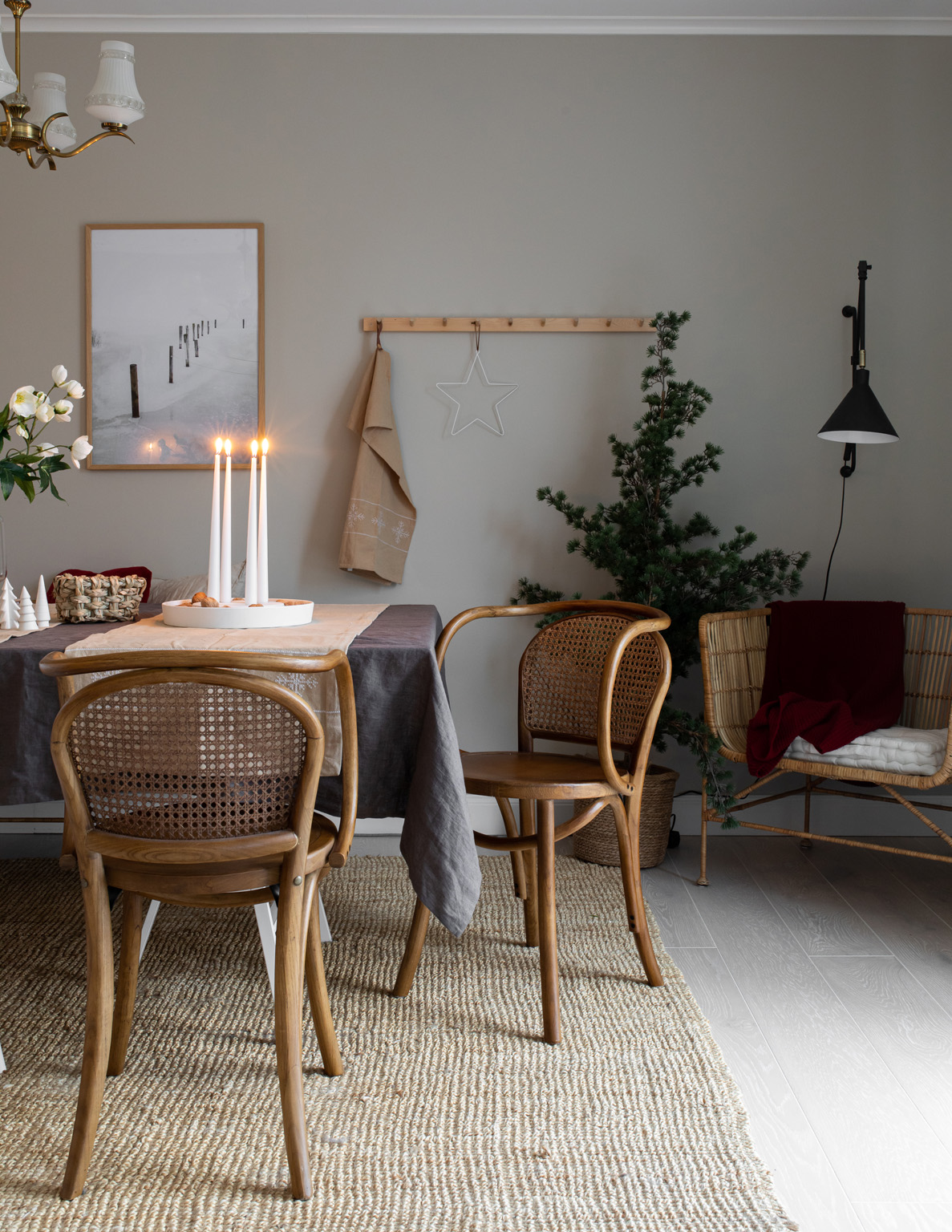 Flinga Beige recycled kitchen towel - 50x70 cm - 4