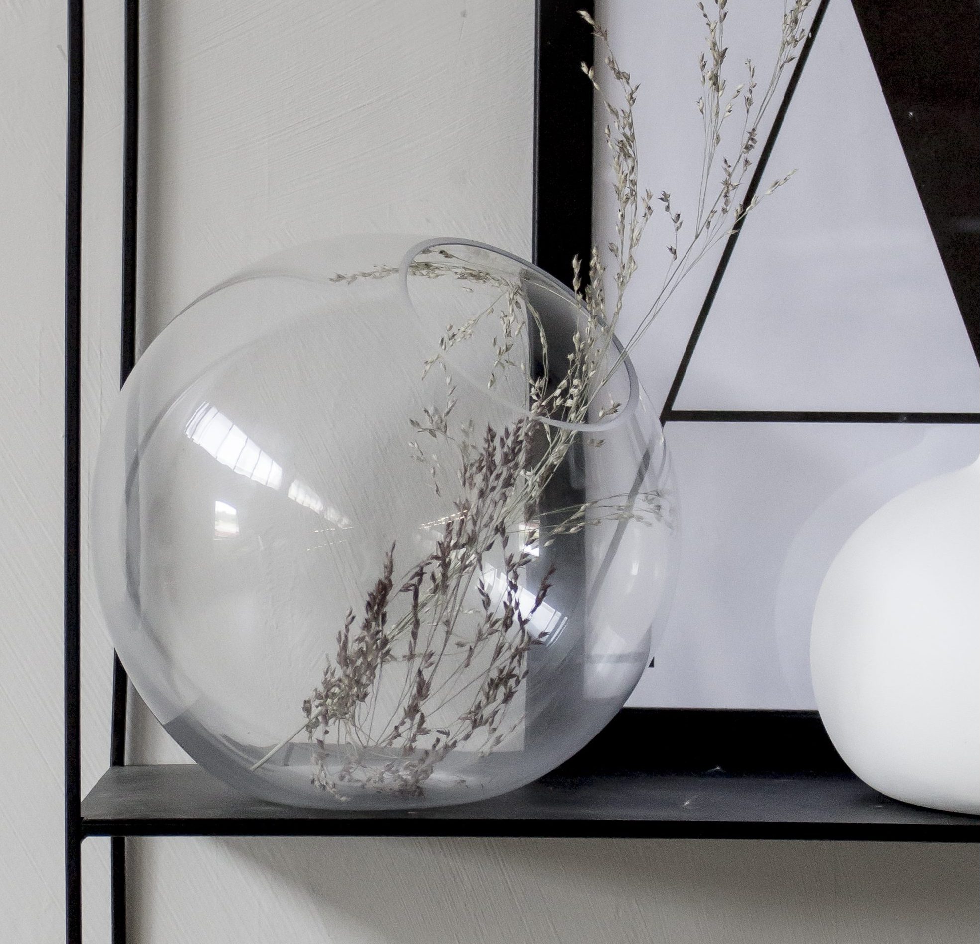 Large glass vase - Vase - 20x20 cm - 2