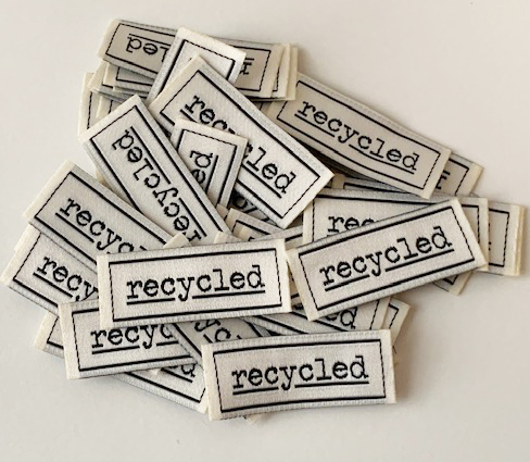 Vävd enkel lapp Recycled