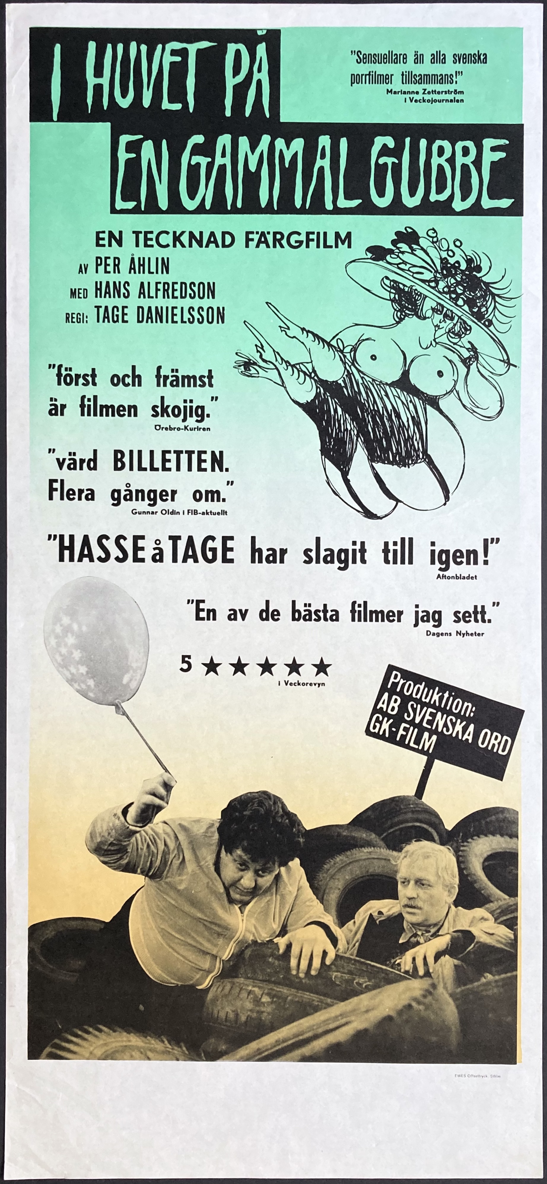 OUT OF AN OLD MAN'S HEAD (1968)