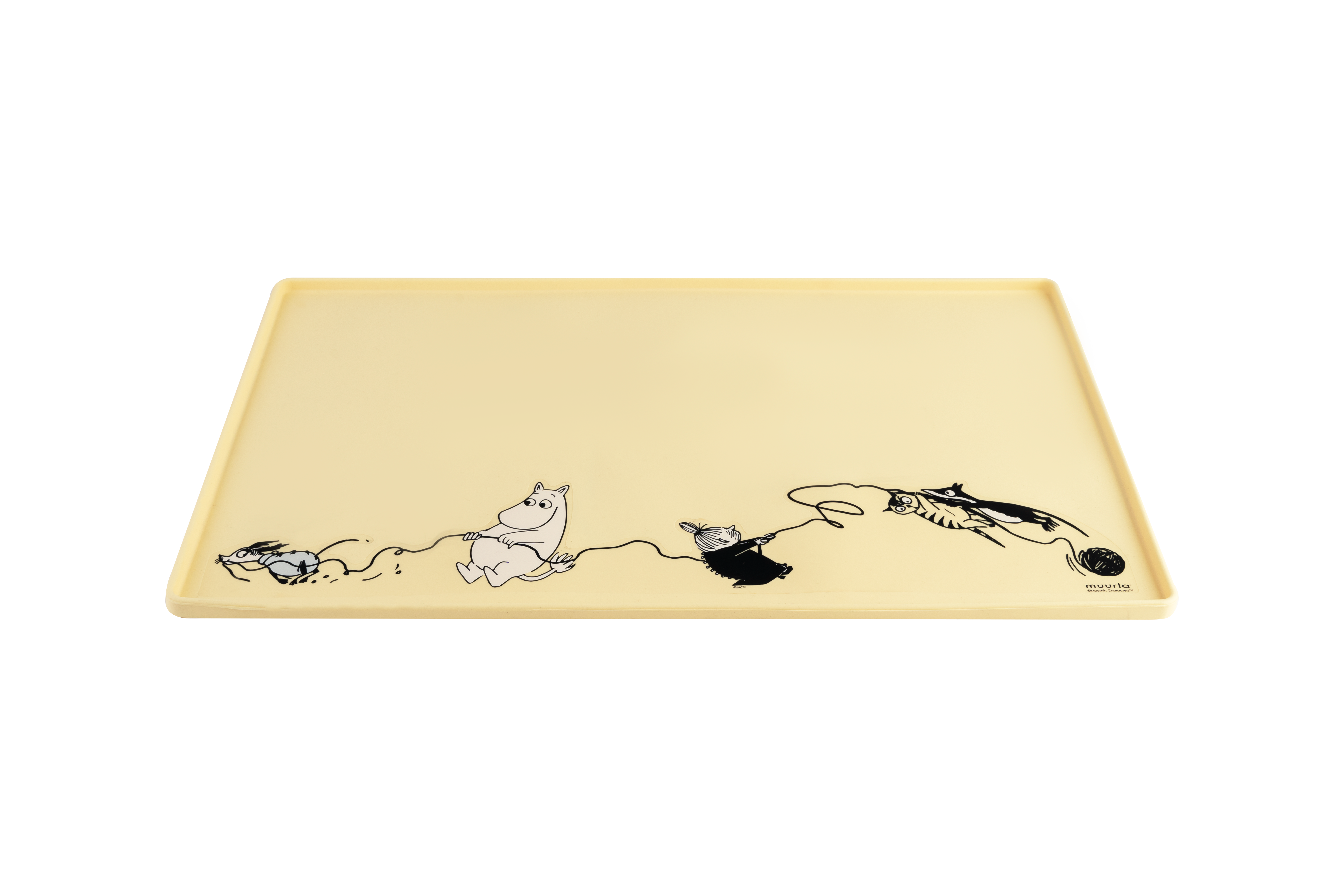 Moomin Pets - Silicone Mat - Yellow 48x30 cm - 3
