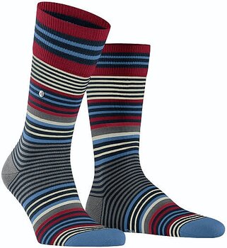 Burlington  Stripe Jungfru-ull Herr