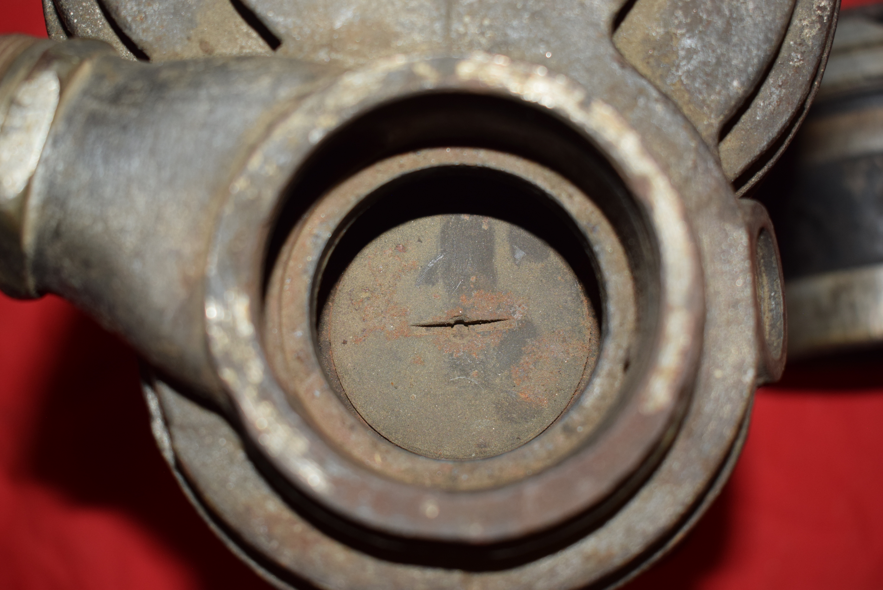 Cylinder Front with piston Excelsior 1911-12 twin