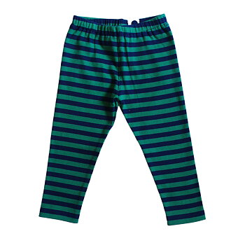 Baby pants - Blue/Green stripes