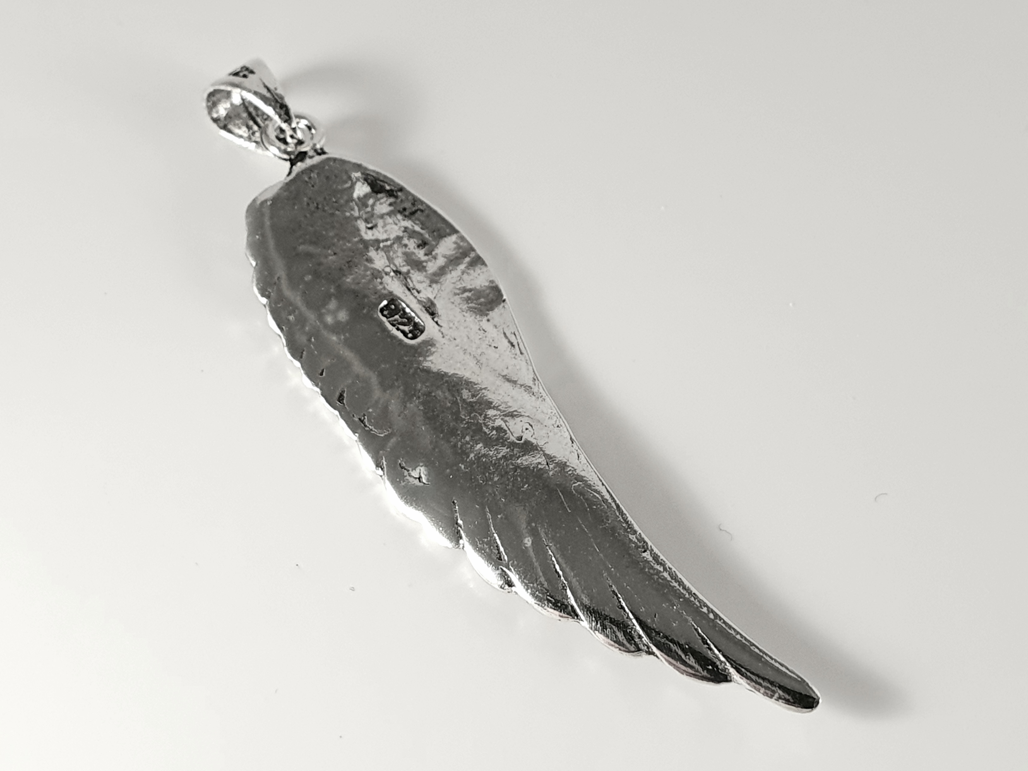 Vinge ca. 49mm, hänge 925-silver - 4