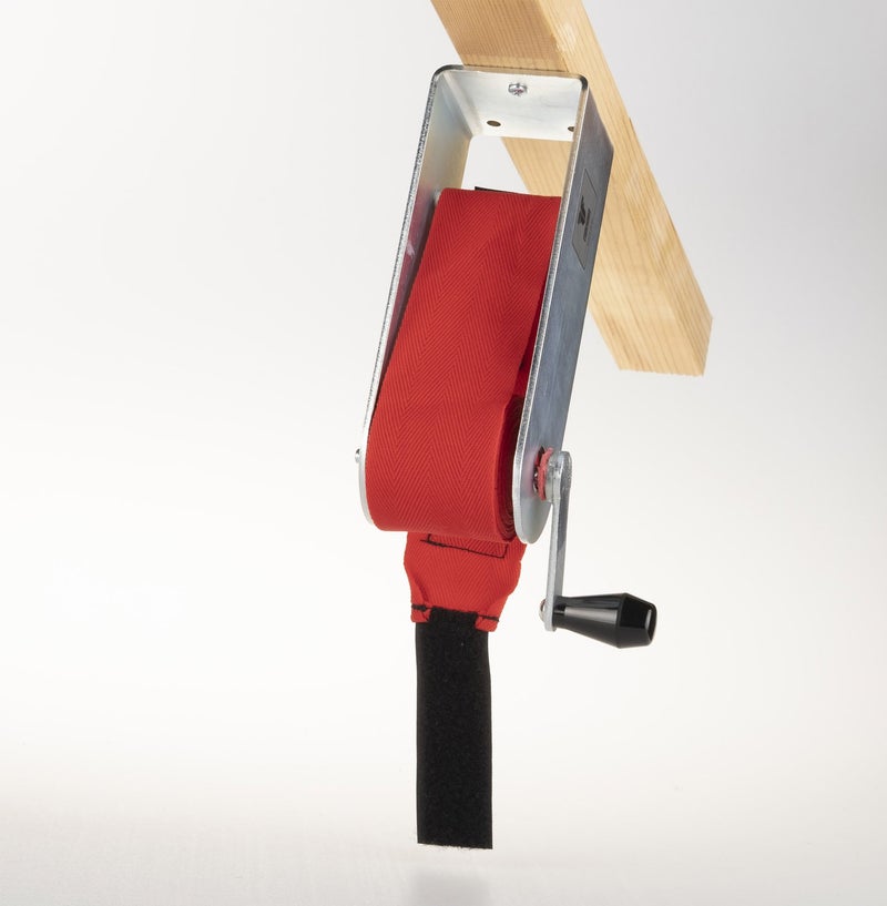 Wall winch for hand wraps - 3