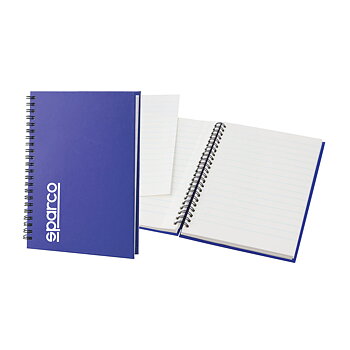 Notebook A5, Sparco, spiralrygg