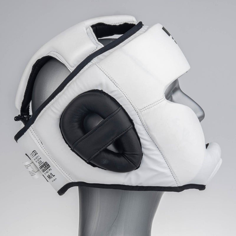 Fighters Inc Huvudskydd Sparring Vit - 3