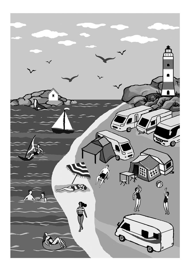 Kökshandduk, Royal Camping